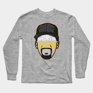 Andrew McCutchen Pittsburgh Player Silhouette Long Sleeve T-Shirt